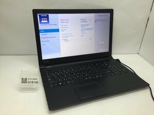 ジャンク/ TOSHIBA dynabook B65/J PB65JFB41R7AD21 Intel Core i3-7100U メモリ8.19GB HDD500.1GB 【G16142】