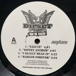 【2010年 US盤】DIPSET (DIPLOMATS) / We're Back (CAM’RON、JUELZ SANTANA、JIM JONES、Just Blaze)の画像3