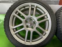 良品◆トヨタ 純正ホイール スタッドレスセット 17インチ◆215/45R17 17×7.0J+45 5/100 ハブ54㎜◆プリウス_画像4