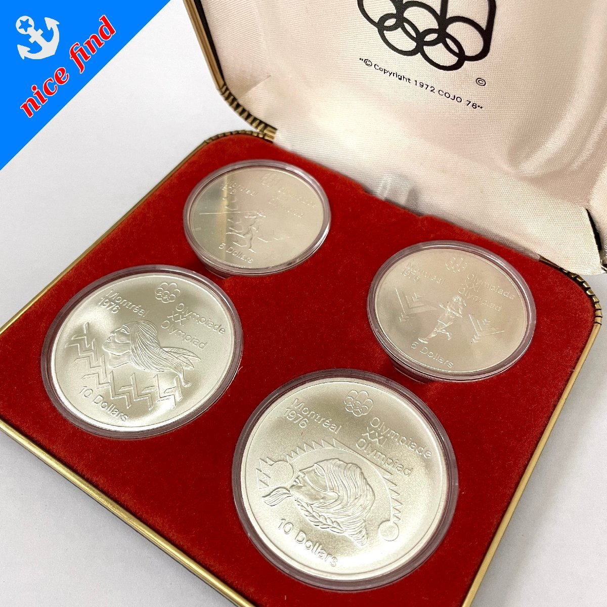Yahoo!オークション -「1976モントリオールオリンピック記念コイン」の 