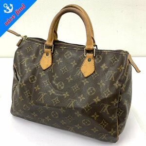 ◆ルイ ヴィトン LOUIS VUITTON◆モノグラム スピーディ30 旧型 M41526 ハンドバッグ ミニボストン レザー レディース メンズ カデナ付