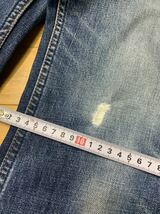 00's■Levi's リーバイス■516-03 サドルマン　ブーツカットダメージジーンズ:W30 Y2K☆BH-910_画像6