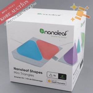 ■ nanoleaf ナノリーフ Shapes Mini Triangles シェイプスミニトライアングル スマーターキット5枚入り 未開封 未使用