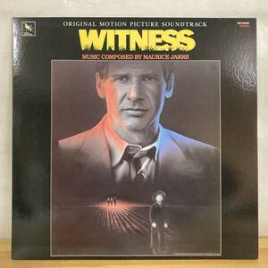 g42#[US record /LP]O.S.T. / Witness.. John * book eyes . person * Varese Sarabande / STV 81237 / Maurice Jarre 231122