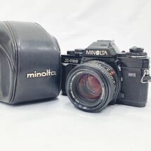 MINOLTA ミノルタ X-700 レンズ:MD 50mm 1:1.4 一眼レフフィルムカメラ マニュアルフォーカス ケース付き _画像1