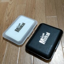 【中古】ムカイ mukai ism ルアーケース ワレット 13×10cm 2個セット エリア 管釣り 管理釣り場 トラウトスプーン _画像2