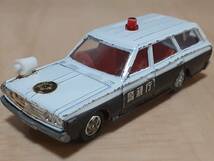 70年代旧トミー製トミカ！警視庁車両3種★フェアレディZ432/セドリックワゴン/キャブオール日本製ジャンクミニカー_画像5