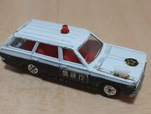 70年代旧トミー製トミカ！警視庁車両3種★フェアレディZ432/セドリックワゴン/キャブオール日本製ジャンクミニカー_画像6