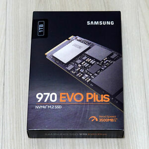 【新品】サムスン Samsung SSD 970 EVO Plus 1TB MZ-V7S1T0B/IT (M.2 2280) 送料無料