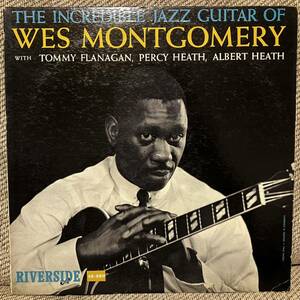 1962年US初期モノラル盤 WES MONTGOMERY The Incredible Jazz Guitar ウェス・モンゴメリー Riverside