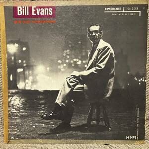 Bill Evans New Jazz Conceptions 1957年 USオリジナル モノラル盤 Riverside ビルエバンス