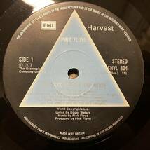 超希少盤 UKオリジ pink floyd THE DARK SIDE OF THE MOON 狂気 1973 solid blue harvest ピンクフロイド LP レコード アナログ盤_画像7