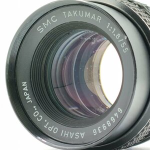 カメラ Asahi SMC TAKUMAR 55mm f1.8 一眼レフ レンズ 現状品 [6147KC]