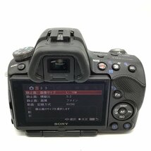 カメラ Sony α SLT-A55V デジタル一眼レフ ボディ 現状品 [1314HJ]_画像5