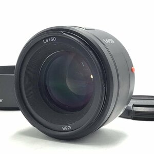 カメラ Sony 50mm F1.4 sal50f14 一眼レフ レンズ 現状品 [6220KC]