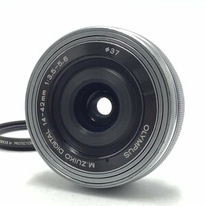 カメラ OLYMPUS M.ZUIKO DIGITAL 14-42mm F3.5-5.6 EZ ED MSC 一眼レフ レンズ ジャンク品 [6130KC]