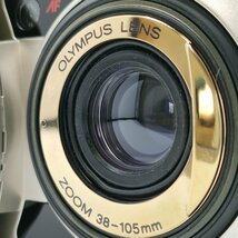 カメラ Olympus μ mju Zoom 105 DELUXE 38-105mm ミュー コンパクト 本体 ジャンク品 [5410KC]_画像2