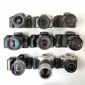 PENTAX SFX , Z-1p , Z-5p , *ist , MZ-3 , MZ-5 他 一眼レフ 9点セット まとめ ●ジャンク品 [7857TMC]