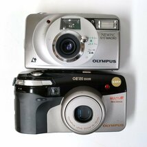 Olympus AF-10 Super , OZ 120Zoom , AFL-T , TRIP 600 他 コンパクトフィルム 15点セット まとめ ●ジャンク品 [7848TMC]_画像3