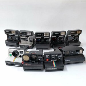 Polaroid Sonar 5000 , LightMexer 630 , Close Up 636 他 インスタントカメラ 9点セット まとめ ●ジャンク品 [7860TMC]