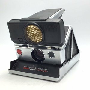 カメラ Polaroid SX-70 LAND CAMERA SONAR AUTO FOCUS ポラロイド 本体 ジャンク品 [6275KC]