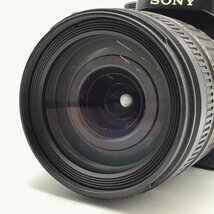 カメラ Sony α100 DSLR-A100 AF TAMRON AF 18-200mm f/ 3.5-6.3 XR Di II LD Aspherical [IF] MACRO 一眼レフ セット品 現状品 [6291KC]_画像2