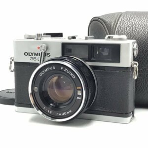 カメラ Olympus 35DC F.ZUIKO 40mm f1.7 一眼レフ レンズ ジャンク品 [6366KC]