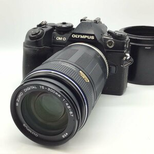 カメラ OLYMPUS OM-D M.ZUIKO DIGITAL 75-300mm f4.8-6.7 デジタル一眼レフ セット品 ジャンク品 [1335HJ]