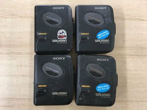 SONY WM-EX112 WM-EX102 ソニー walkman カセットプレーヤー ウォークマン 4点セット◆ジャンク品 [1519W]