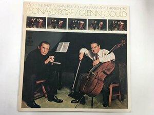 LP / LEONARD ROSE/GLENN GOULD / BACH: THE THREE SONATAS FOR VIOLA DA [5151RQ]