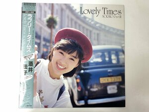 LP / 酒井法子 / LOVELY TIMES / 帯付 [5315RQ]