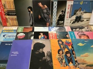 LP 邦楽 和モノ シティポップ ロック 他 レコード まとめ 帯付含 大量 松任谷由美 中森明菜 69点セット [3170SH]