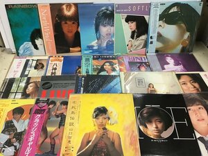 LP 女性シンガー 和モノ シティポップまとめ 帯付含 山口百恵/松田聖子/八神純子/他 29点セット [3258SH]