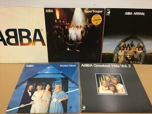 LP アバ ABBA 5枚セット ダンシング・クイーン/チキチータ他収録盤含 5点セット [3283SH]