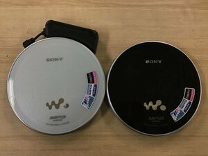 SONY D-N730 ソニー walkman CDプレーヤー CDウォークマン MP3対応 2点セット◆ジャンク品 [1832W]