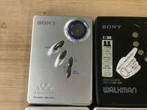 SONY WM-EX631 WM-EX606 WM-EX610 WM-EX62 ソニー walkman カセットプレーヤー ウォークマン 6点セット◆ジャンク品 [1858W]_画像2