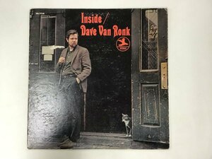 LP / DAVE VAN RONK / INSIDE DAVE VAN RONK / US盤 [7548RQ]