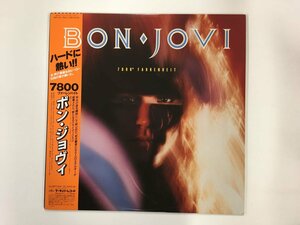 LP / BON JOVI / 7800 FAHRENHEIT / 帯付 [6633RQ]