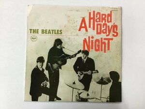 LP / The Beatles / A Hard Day's Night / ペラジャケ [6776RQ]