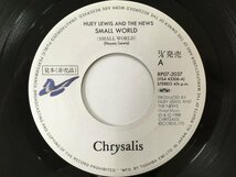 EP / HUEY LEWIS AND THE NEWS / SMALL WORLD/PART ONE & TWO / プロモ [6734RQ]_画像3