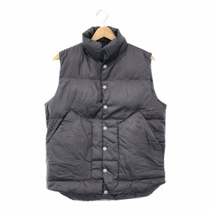 EVISU Evisu [men793D] DowLuck down vest 38 outer men's Vest navy AG