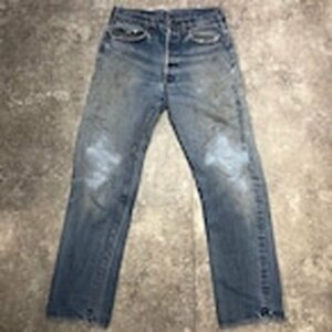 【1円スタート】LEVI'S リーバイス 【men213HI】 80s levis 501 赤耳 約W32インチ程 セルビッチ 黒カン ヴィンテージ アメカジ AG