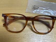 恵那眼鏡 KH01-51 ウエリントン YMO 坂本龍一 アンディウォーホル っぽい眼鏡 伊達眼鏡 80年代風 レアもの_画像1
