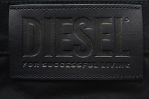 ★【正規品/新品】DIESEL ディーゼル D-AMNY STAY BLACK DENIM ブラックチノ スキニー 最高の履き心地 美脚シルエット W31_画像8
