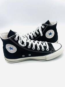 衝撃プライス！【末永く愛される王道モデル！】【CONVERSE オールスター100カタカナHI】上質キャンバススニーカー/黒白/jp25cm