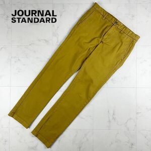 JOURNAL STANDARD relume ジャーナルスタンダード コットンストレートカジュアルパンツ ボトムス メンズ キャメル サイズM *JC639