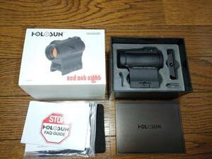 実物 HOLOSUN HS403R 2moa レッドドットサイト