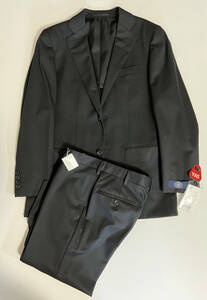 新品 オンワード樫山 J.PRESS PEPPIN MERINOウール100% スーツ ブラック YA5