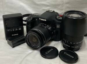 3840-1千　Canon　キャノン　EOS 60D　本体　18-55㎜　3.5-5.6　55-250㎜　4.5-5.6　レンズデジタル一眼レフ カメラ