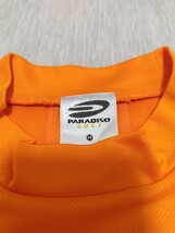 ＼送料込み！／☆美品☆【Paradiso GOLF】パラディーゾゴルフ　レディース　長袖Tシャツ　モックネック　M　オレンジ　ゴルフウェア　GOLF_画像3